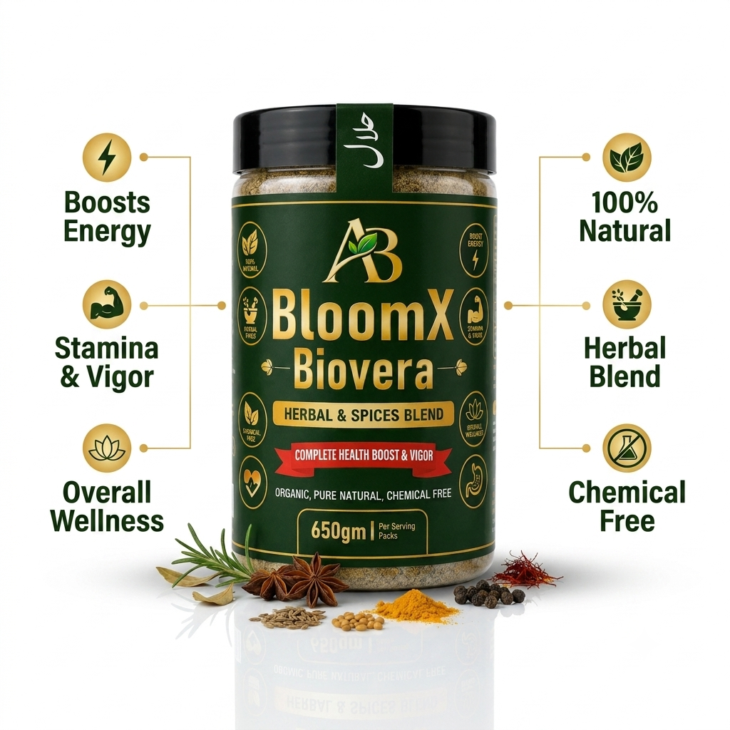 BloomX Biovera Organic Herbal Blend 650 Grams