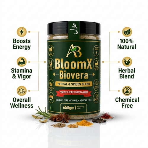 BloomX Biovera Organic Herbal Blend 650 Grams
