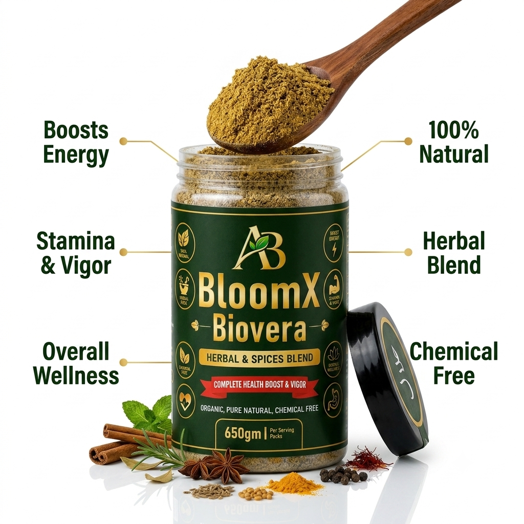 BloomX Biovera Organic Herbal Blend 650 Grams