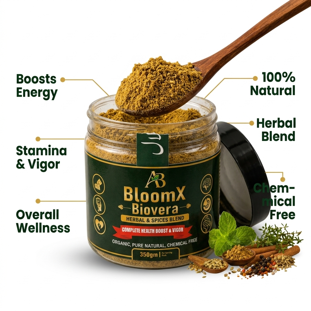 BloomX Biovera Organic Herbal Blend 350G