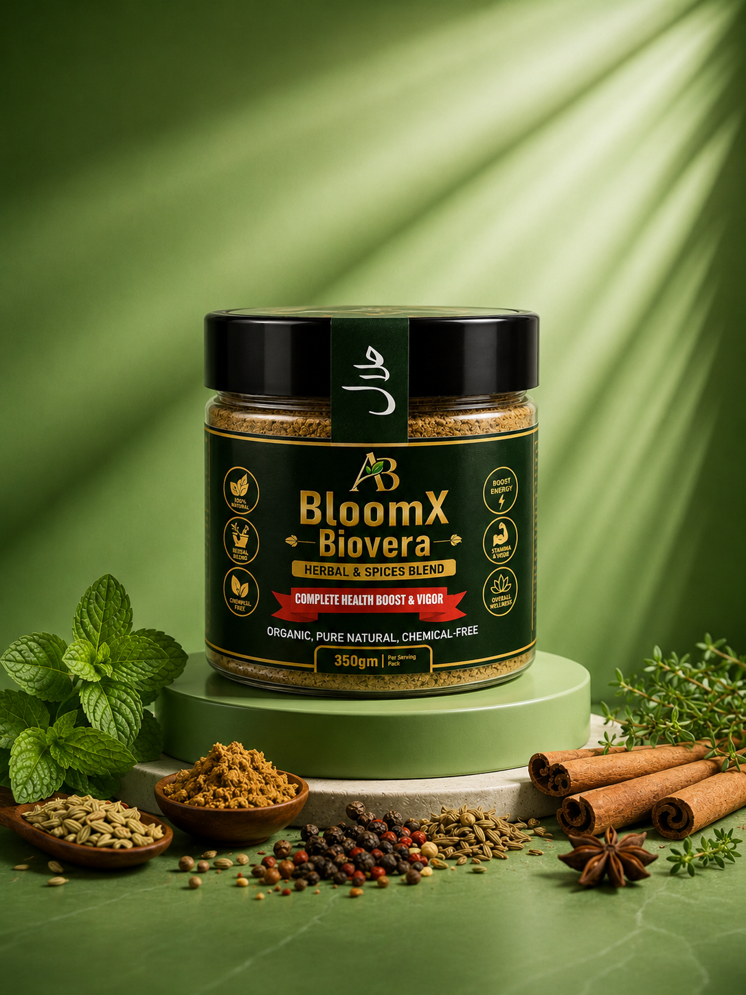 BloomX Biovera Organic Herbal Blend 350G